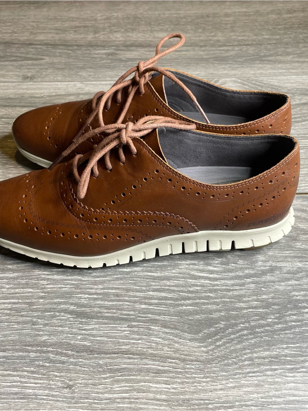 Cole Haan Women's Zerogrand Wingtip Oxford CLII Woodbury Size 7.5B